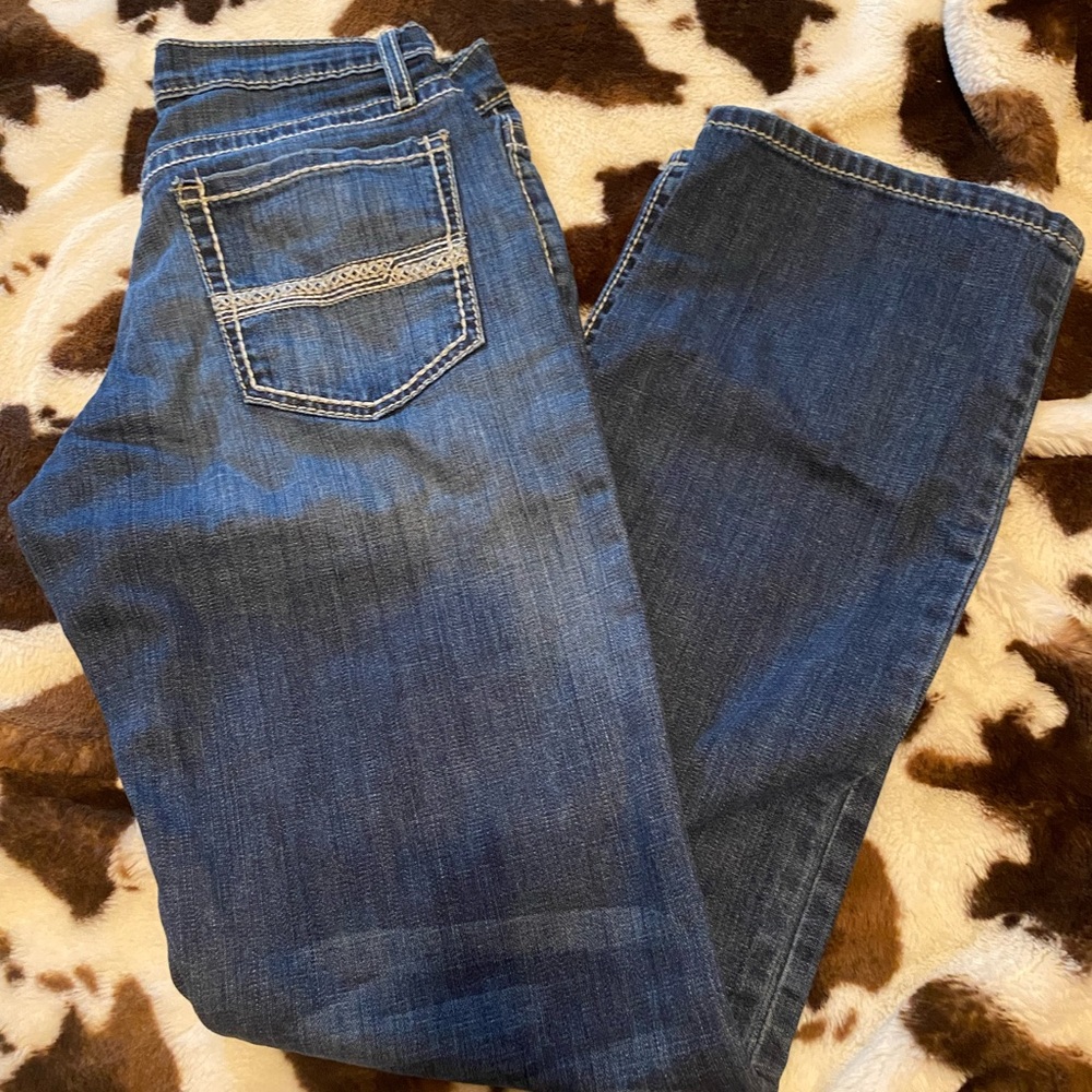 Cinch Men's Jeans Grant Dark Stone Size 29x 34